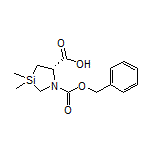 (S)-1-Cbz-3,3-dimethyl-1,3-azasilolidine-5-carboxylic Acid