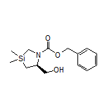 (S)-1-Cbz-5-(hydroxymethyl)-3,3-dimethyl-1,3-azasilolidine