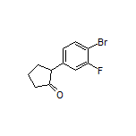 2-(4-Bromo-3-fluorophenyl)cyclopentanone