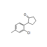 2-(2-Chloro-4-methylphenyl)cyclopentanone