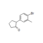 2-(4-Bromo-3-methylphenyl)cyclopentanone