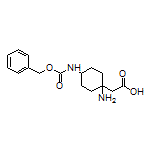 2-[1-Amino-4-(Cbz-amino)cyclohexyl]acetic Acid