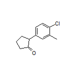 2-(4-Chloro-3-methylphenyl)cyclopentanone