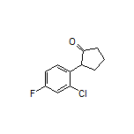 2-(2-Chloro-4-fluorophenyl)cyclopentanone