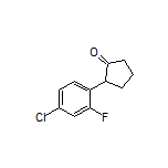 2-(4-Chloro-2-fluorophenyl)cyclopentanone