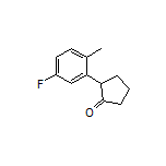 2-(5-Fluoro-2-methylphenyl)cyclopentanone