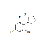 2-(2-Bromo-4,6-difluorophenyl)cyclopentanone