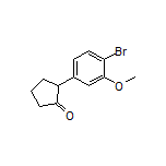 2-(4-Bromo-3-methoxyphenyl)cyclopentanone