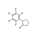 2-(Perfluorophenyl)cyclopentanone