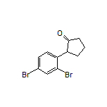 2-(2,4-Dibromophenyl)cyclopentanone