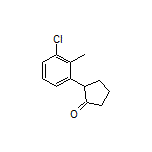 2-(3-Chloro-2-methylphenyl)cyclopentanone