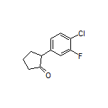 2-(4-Chloro-3-fluorophenyl)cyclopentanone