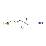 (E)-3-(Methylsulfonyl)-2-propen-1-amine Hydrochloride