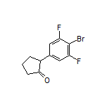 2-(4-Bromo-3,5-difluorophenyl)cyclopentanone