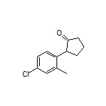 2-(4-Chloro-2-methylphenyl)cyclopentanone