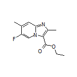 Ethyl 6-Fluoro-2,7-dimethylimidazo[1,2-a]pyridine-3-carboxylate