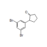 2-(3,5-Dibromophenyl)cyclopentanone