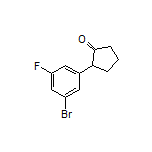 2-(3-Bromo-5-fluorophenyl)cyclopentanone