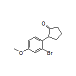 2-(2-Bromo-4-methoxyphenyl)cyclopentanone