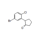 2-(5-Bromo-2-chlorophenyl)cyclopentanone