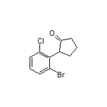 2-(2-Bromo-6-chlorophenyl)cyclopentanone