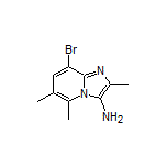 3-Amino-8-bromo-2,5,6-trimethylimidazo[1,2-a]pyridine