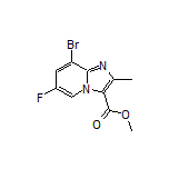 Methyl 8-Bromo-6-fluoro-2-methylimidazo[1,2-a]pyridine-3-carboxylate