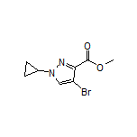 Methyl 4-Bromo-1-cyclopropyl-1H-pyrazole-3-carboxylate