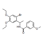 N-[1-(2-Bromo-4,5-diethoxyphenyl)ethyl]-3-methoxybenzamide