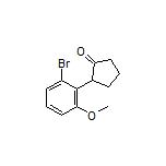 2-(2-Bromo-6-methoxyphenyl)cyclopentanone