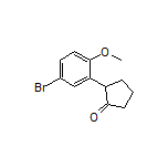 2-(5-Bromo-2-methoxyphenyl)cyclopentanone