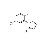 2-(5-Chloro-2-methylphenyl)cyclopentanone