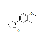 2-(4-Methoxy-3-methylphenyl)cyclopentanone