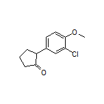 2-(3-Chloro-4-methoxyphenyl)cyclopentanone