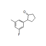 2-(3-Fluoro-5-methylphenyl)cyclopentanone