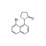 2-(8-Bromonaphthalen-1-yl)cyclopentanone