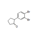 2-(3,4-Dibromophenyl)cyclopentanone