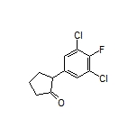 2-(3,5-Dichloro-4-fluorophenyl)cyclopentanone