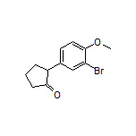 2-(3-Bromo-4-methoxyphenyl)cyclopentanone