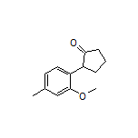 2-(2-Methoxy-4-methylphenyl)cyclopentanone