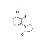 2-(2-Bromo-3-chlorophenyl)cyclopentanone