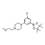 3-Fluoro-5-[4-(2-methoxyethyl)-1-piperazinyl]phenylboronic Acid Pinacol Ester