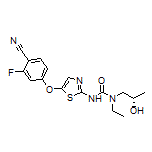 (S)-3-[5-(4-Cyano-3-fluorophenoxy)-2-thiazolyl]-1-ethyl-1-(2-hydroxypropyl)urea