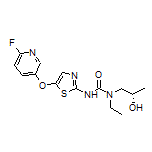 (S)-1-Ethyl-3-[5-[(6-fluoro-3-pyridyl)oxy]-2-thiazolyl]-1-(2-hydroxypropyl)urea