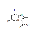 6,8-Difluoro-2-methylimidazo[1,2-a]pyridine-3-carboxylic Acid