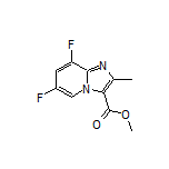 Methyl 6,8-Difluoro-2-methylimidazo[1,2-a]pyridine-3-carboxylate