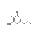 6-(sec-Butyl)-4-hydroxy-3-methyl-2H-pyran-2-one