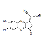 2-(6,7-Dichloro-3-oxo-2,3-dihydro-1H-cyclopenta[b]quinoxalin-1-ylidene)malononitrile