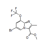 Methyl 6-Bromo-2-methyl-8-(trifluoromethoxy)imidazo[1,2-a]pyridine-3-carboxylate