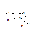 6-Bromo-7-methoxy-2-methylimidazo[1,2-a]pyridine-3-carboxylic Acid